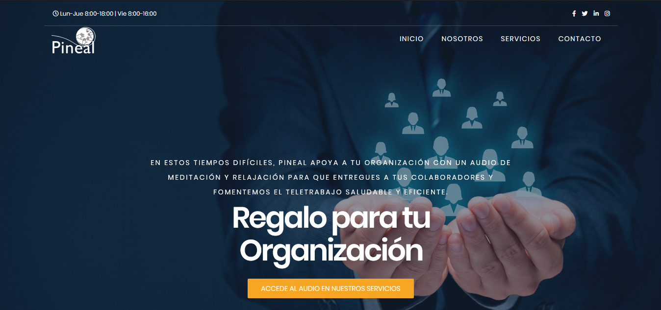 Sitio web Pineal